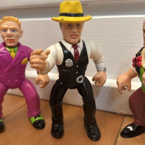 Dick Tracy Characters, Disney Playmates Toys Inc. 3x 4.5x2.5” - Picture 4 of 6